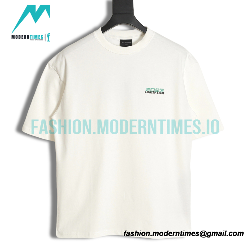 Balenciaga - 2023 Reverse Alphabet Print T-shirt Balenciaga - 2023 Reverse Alphabet Print T-shirt